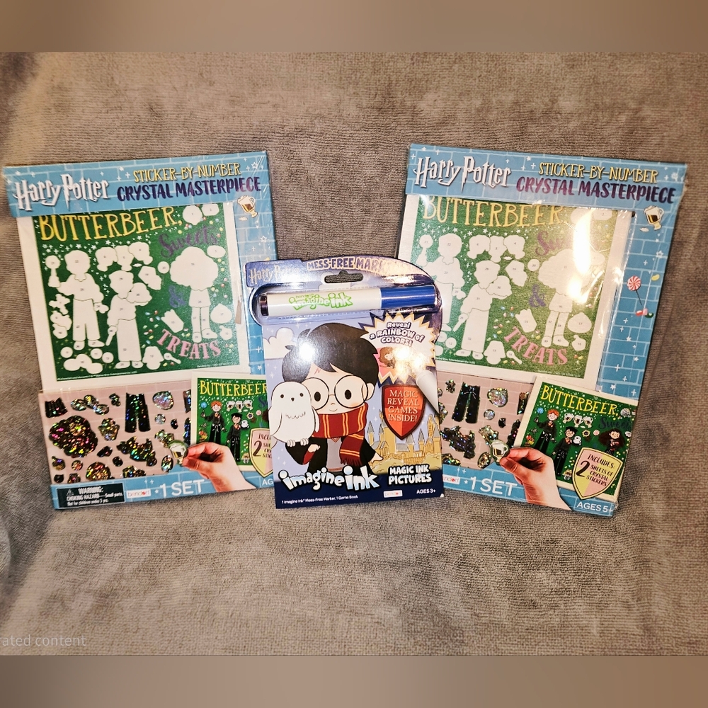 Harry Potter 3 Pc Activity Bundle